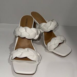 Express Braided Heel Sandals